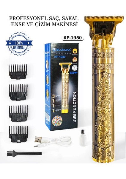 Traş Makinası Metal Gövdeli T-Bıçak Saç Ense Sakal Çizim Makinası modelleri