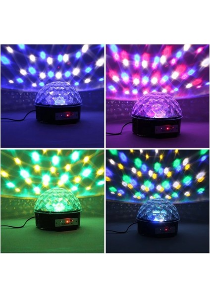 PR-2839 Usb/mp3/blueooth/uk Sihirli LED Disko Topu -
