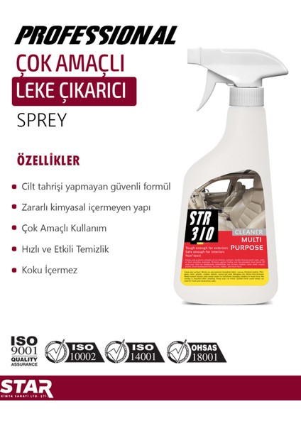 3'ü 1 Arada Güç: Leke Çıkarıcı, Yağ ve Kir Sökücü, Banyo & Wc Temizleyici
