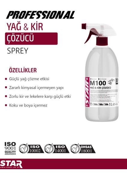 3'ü 1 Arada Güç: Leke Çıkarıcı, Yağ ve Kir Sökücü, Banyo & Wc Temizleyici