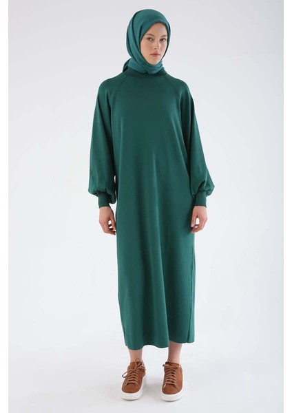 Zümrüt-Kemerli Ince Triko Elbise indirimleri