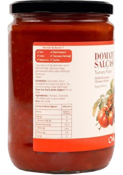 Domates Salçası 680 gr