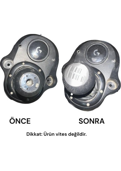 Logitech G27 - G29 Vites Topuz Üst Başlığı - Shifter Vites Parçası