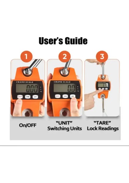 300 kg Çengelli Vinç Baskülü - Askılı Vinç Terazisi Dijital Tartım indirimleri