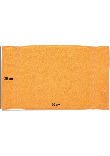 Tomurcuk %100 Pamuk 6'lı Mutfak Havlusu | 30X50 cm | Turuncu fırsatları