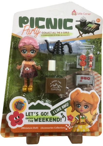 Nana Piknik Aksesuarlı Oyuncak Eğlence Seti