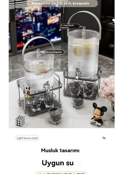 Musluk-Su Isıtıcısı Seti ile Soğuk Su Isıtıcısı Büyük Kapasiteli Ev Meyve Çay Içecek Kovası (Yurt Dışından) modelleri