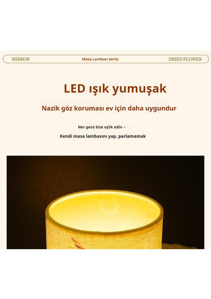 Eşsiz Çin Tarzı Gece Lambası Dıy Noel Hediyesi-6 (Yurt Dışından)