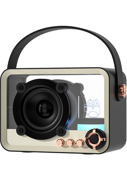 Şeffaf Bluetooth Hoparlör Mini Taşınabilir Fener (Yurt Dışından)