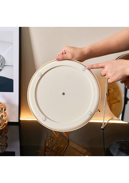 Kozmetik Saklama Kutusu - Dönen Şeffaf Üst Düzey Anlam - Çok Fonksiyonlu Mücevher Saklama Kutusu (Yurt Dışından) fiyatları