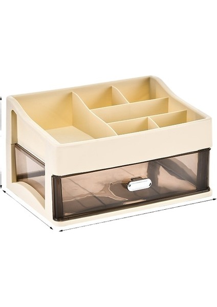 Kozmetik Saklama Kutusu - Çok Katmanlı Cilt Bakım Ürünü Masa Çekmecesi Rafları (Yurt Dışından)