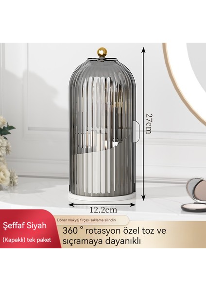 Bölmeyi Döndürün: Makyaj Saklama Kartuşu - Kozmetik Saklama Kutusu - Ruj Rafı (Yurt Dışından)
