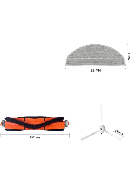 Irobot Roomba 600/700/800/900/E/I/S Serisi Robot Parçaları Için 3 Adet (Yurt Dışından)