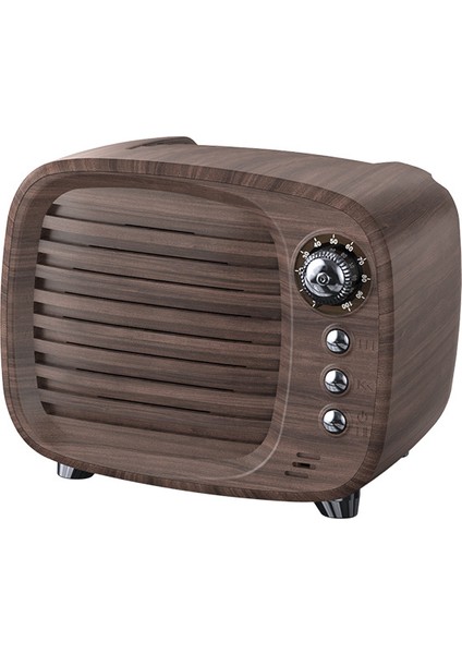 Retro Bluetooth Hoparlör Kablosuz Takılabilir Kartlı Radyo (Yurt Dışından)