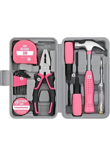 Yüksek Kaliteli Ev Aletleri, Pense, Şerit Metre, Anahtar, Tamir Seti Seti (Yurt Dışından)