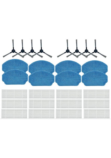 Roborock G10 G10S Pro Ana Fırça Filtre Ekranı Tek Kullanımlık Paspas (Yurt Dışından)