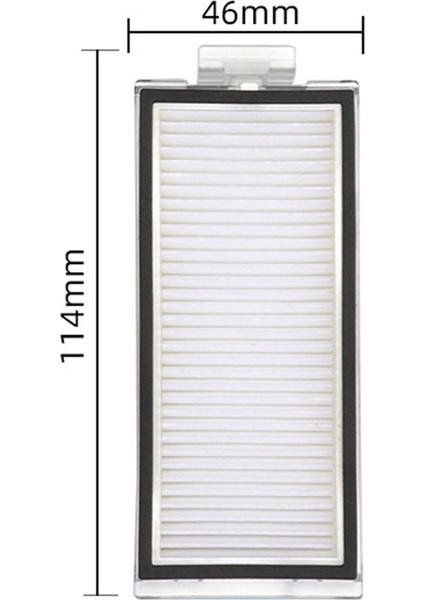 Ecovacs Deebot X1 OMNI/T10 Turbo Filtre Ana Yan Fırça Paspası Için 18 Adet (Yurt Dışından) fırsatları