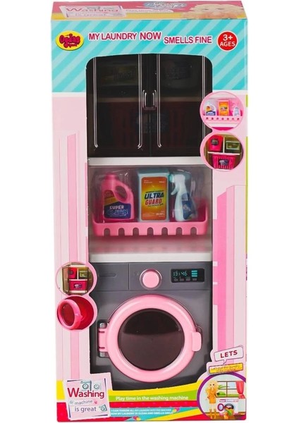 Nessiworld 02380 Çamaşır Makinesi Oyun Seti -Oydaş Oyuncak