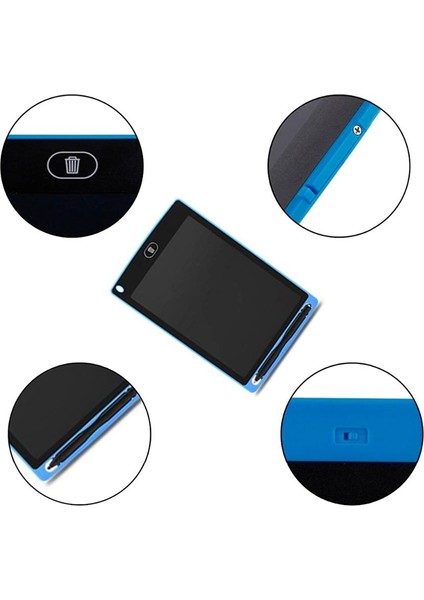 Eğitici Oyuncak Çocuk Yazı Tahtası Çizim Tableti 8,5 Inç LCD Eğitici Tablet fırsatları