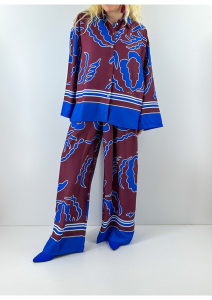 Özel Baskılı Gömlek Pantolon Takım fırsatları