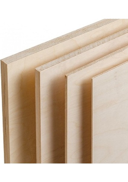 4 mm Kavak Kontraplak Plaka Panel 40x29cm