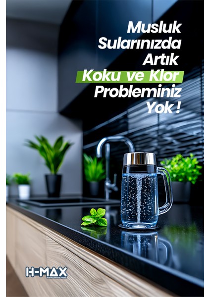 Lg Membranlı Inline Kapalı Kasa Tüm Su Arıtma Cihazlarına Uyumlu 5'li Filtre Takımı