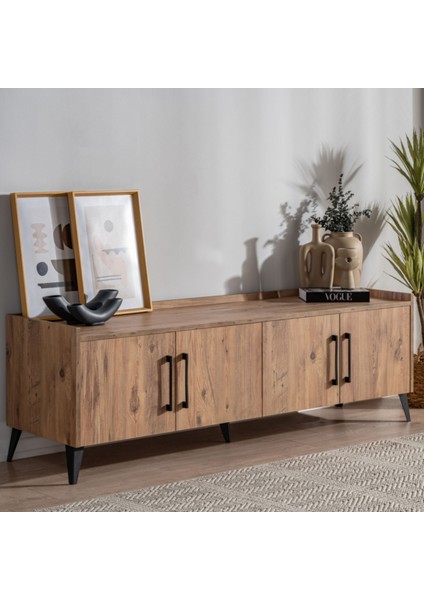 Tv1 Televizyon Ünitesi, Televizyon Sehpası - Çam