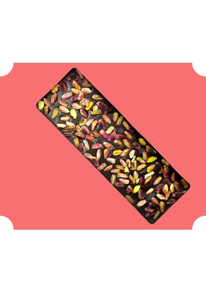 Catsı Chocolate Bitter Antep Fıstıklı Çikolata 200 G