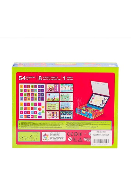 Nessiworld LC7980 Manyetik Aktivite Sayılar -Laçokids fiyatları