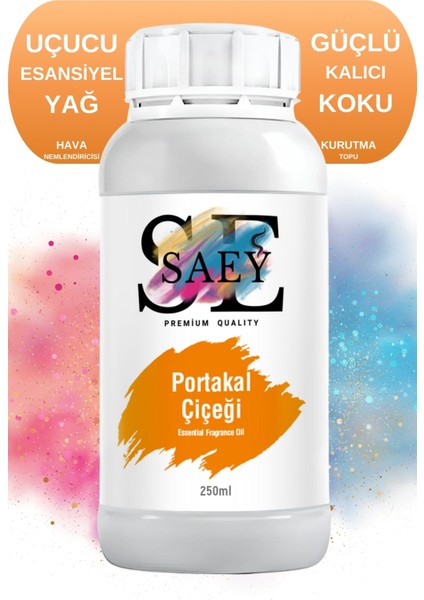 Portakal Çiçeği Esansiyel Uçucu Koku Yağ Buhurdanlık Yağı Difüzör Esansı Hobi Esans 250ml