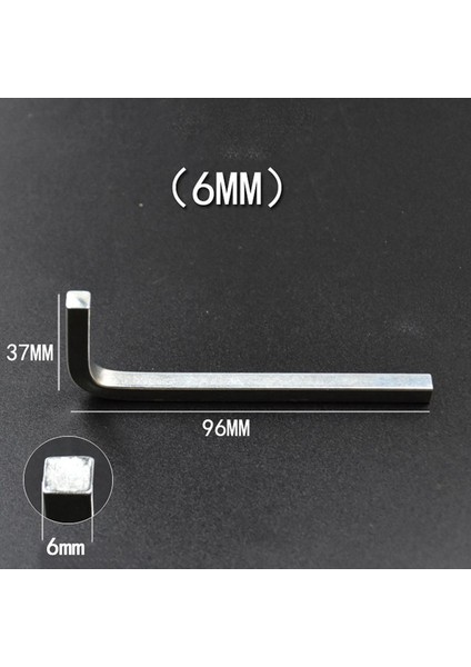 6mm Tarzı Sıkı Kare Vidaları Sıkıştırmak Için L Şekilli Kare Başlıklı Tornavida Takımı El Aletleri (Yurt Dışından)