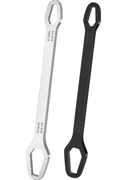 Siyah 8-22MM Tarzı Evrensel Torx Anahtar Kalınlığı Kendini Sıkıştıran Ayarlanabilir Anahtar Tahtası Çift Başlı Torx Anahtarı El Aletleri (Yurt Dışından) fiyatları