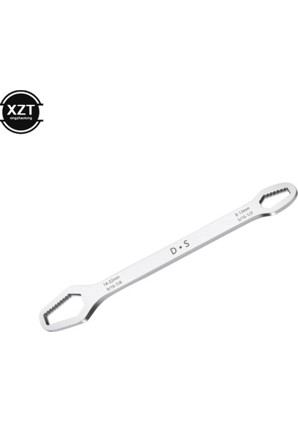 8--22MM 270MM Beyaz Stil Evrensel Torx Anahtarı Tahta Ayarlanabilir Çift Başlı Torx Anahtarı Kendinden Sıkıştırma Gözlük Anahtarı Çok (Yurt Dışından)