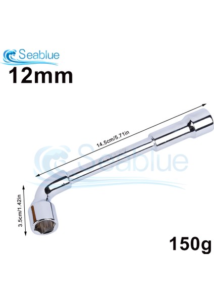 12MM Tarzı mm Ltipi Boru Delme Dirsek Anahtarı Çift Başlı Dış Altıgen Kovan Anahtarı Vida Somun Sökme Için (Yurt Dışından)