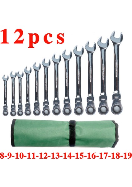 11MM Tarzı Çift Başlı Ratchet Anahtar Hızlı Tork Anahtarı Oto Bisiklet Tamir Ev Alet Seti (Yurt Dışından) modelleri