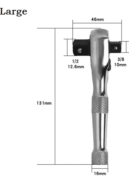 Bir Stil 72 Dişli Hızlı Ratchet Priz Anahtarı Mini Çift Uçlu Tork Anahtarı Tornavidası Bit El Aleti ++ (Yurt Dışından)
