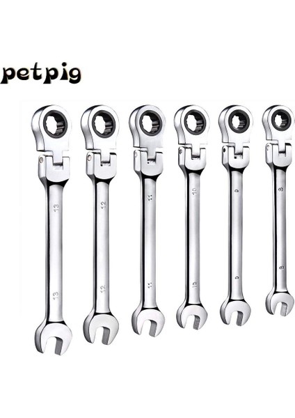 8mm Tarzı Petpig Anahtar Seti Ingiliz Anahtarlar Esnek Kafa Ratşetli Anahtar Kombinasyon Anahtarı Seti Araba Tamir Ratşet Evrensel Anahtar - Türkiye E-Ticaret (Yurt Dışından)