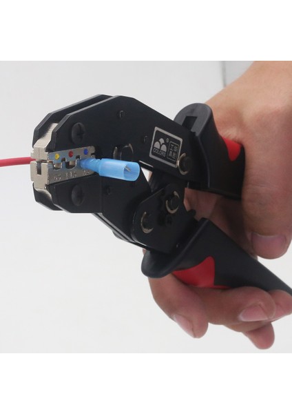 CLB-02C Tarzı Yalıtım Terminalleri Sıkma Pense Kırılmaz Sıkma Kalıpları Seti Ratchetli Tel Sıkma Aracı Terminaller Elektrik Bv Bht 02C (Yurt Dışından)