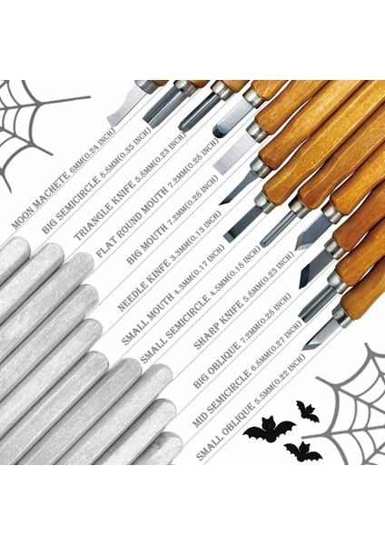 Ağaç Saplı Ahşap Oyma Oyma Kesen Seti Kesici Ahşap Oyma Bıçak Seti El Aleti Kiti (Yurt Dışından) fiyatları