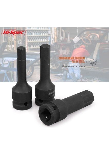 H8 Tarzı Hi-Spe Darbe Vidalı Uçlu Tork Bit Soketi Ağır Hizmet Elektrikli Anahtar Matkap Adaptörü H5'ten H19'A Cr-Mo El Aleti Otomobil Tamiri Için (Yurt Dışından) modelleri