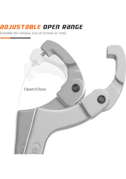 YUVARLAK19'DAN 51'e Tarzı Kındlov Evrensel Anahtar Ayarlanabilir Kanca Açık Uç Anahtar Takımı Somun Civata Onarım Motosiklet Bisiklet El Aletleri (Yurt Dışından) modelleri