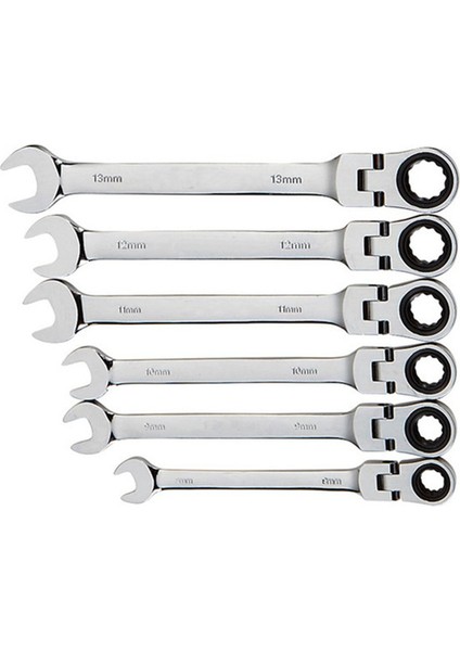 17MM Tarzı Esnek Kafa ile Kombine Ratchet Anahtar, Çift (Yurt Dışından) fiyatları