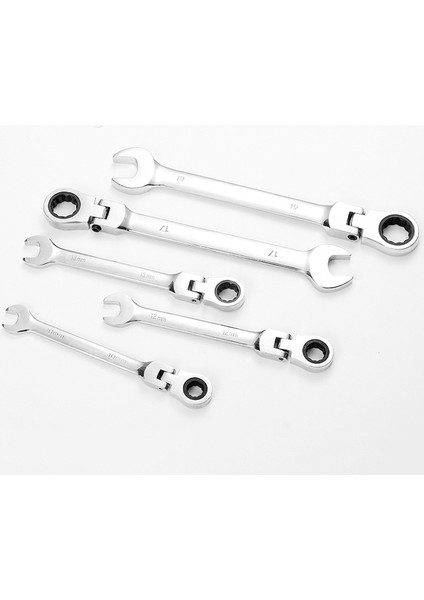 8mm Tarzı Esnek Kafa ile Kombine Ratchet Anahtar, Çift (Yurt Dışından) modelleri