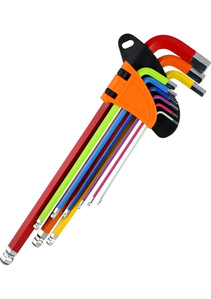 Katlanabilir 9pcs Tarzı Allen Anahtarı Seti Topu Uçlu Torx Yıldız Anahtarlar L-Tip Iç Hexagon Şişe Anahtarı Evrensel Çok Renkli Uzun Metrik Anahtar (Yurt Dışından) indirimleri