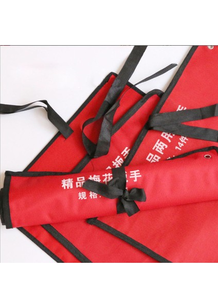 Siyah Stil Kanvas Anahtar Seti Saklama Çantası Katlanabilir Ratchet Anahtar Organizatörü Ispanya Torbası El Aleti Saklama Çantaları (Yurt Dışından) modelleri