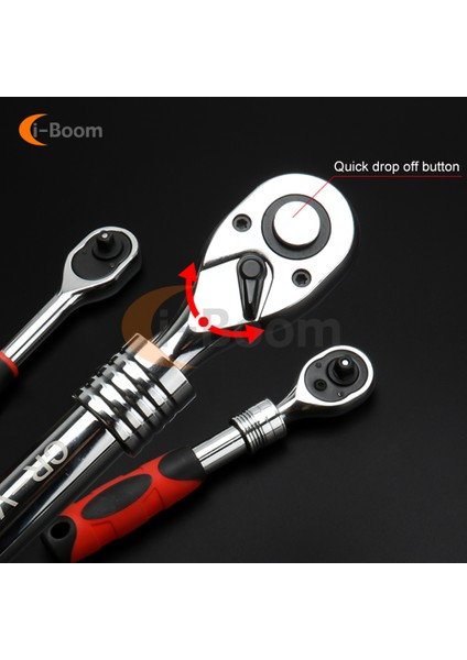 NO.45295 Stili Diş Uzatmalı Teleskopik Ratchet Soket Anahtarı Aracı Plaka Ratchet Kolu Anahtar (Yurt Dışından) indirimleri