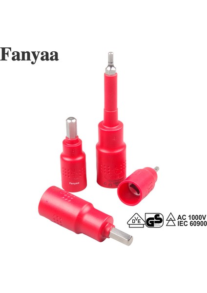 8MM(0903H8) Stili Fanyaa Vde Somun, Dr.bireysel Izoleli Altıgen Uç Bitli Soket Anahtar Takımı Altıgen 6pt.metrik Adaptör Anahtar (Yurt Dışından) modelleri