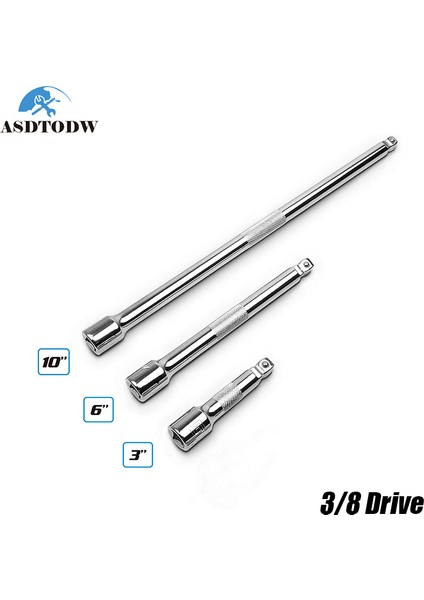 3-8 3 Inç (75 Mm) Stili 1 Adet Sürücü Priz Anahtarı Uzatma Kaydırma Çubuğu Oto Tamir Crv Malzeme Uzatılmış Kaydırma Çubuğu Araçlar (Yurt Dışından) fırsatları