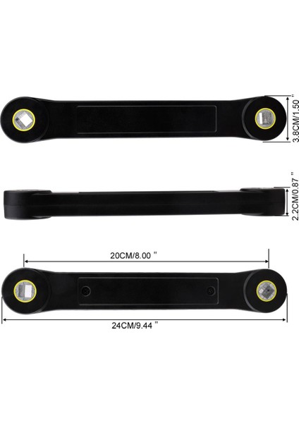 Adaptörlerx2 Tarzı Evrensel Uzatma Tork Anahtar Otomobil Kendin Yap Araçlar Için Araç Araç Yedek Parça Eldiven Aracı El Kitabı Araba (Yurt Dışından) modelleri