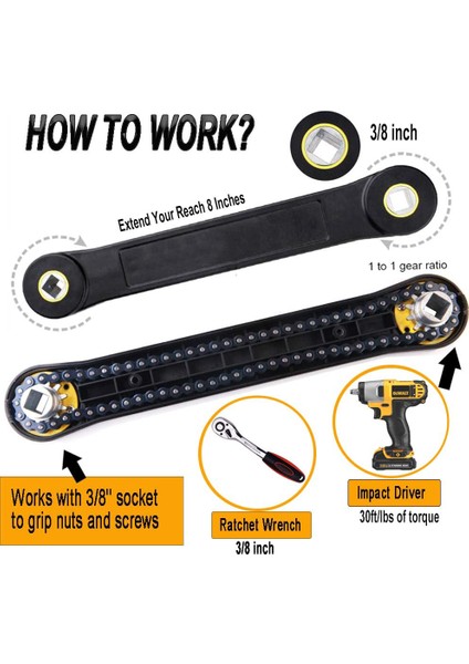 Adaptörlerx2 Tarzı Evrensel Uzatma Tork Anahtar Otomobil Kendin Yap Araçlar Için Araç Araç Yedek Parça Eldiven Aracı El Kitabı Araba (Yurt Dışından) indirimleri